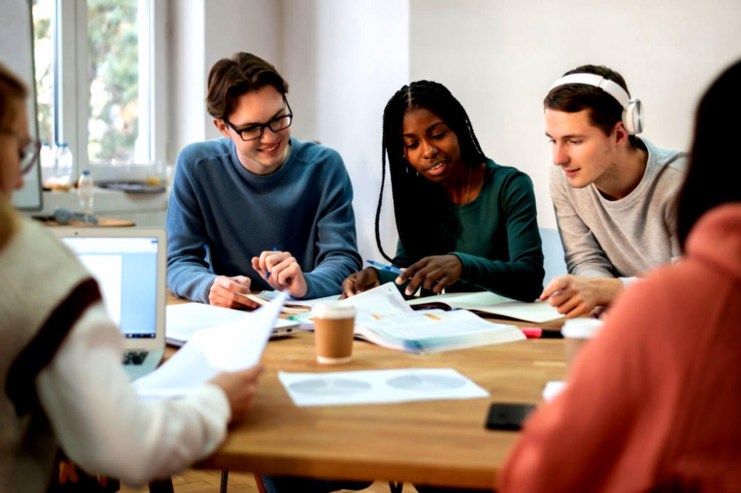 Team reviewing capital investment strategies